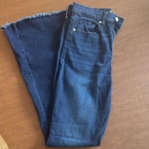 Sneak Peek Dark Blue Flare Jeans